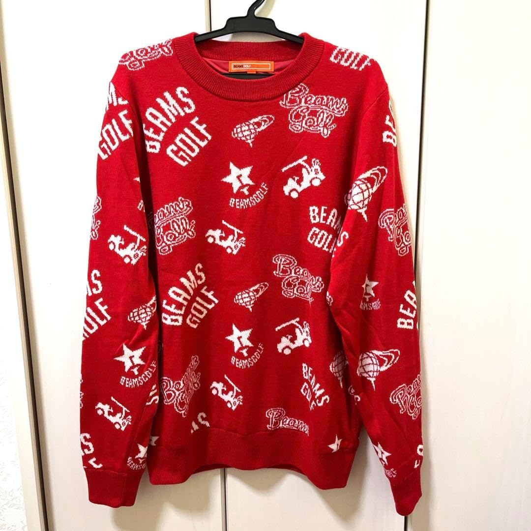 BEAMS GOLF ORANGE LABEL / マルチロゴ セーター BEAMS GOLF ORANGE